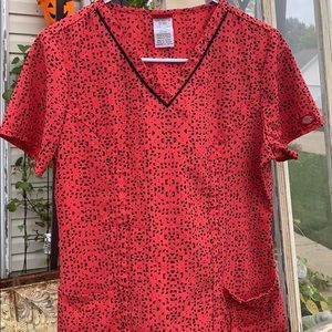 Sz sm dickies scrub top.